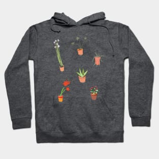 Small happy plants Hoodie